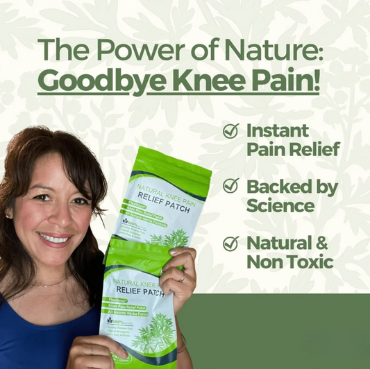🌿 HealPatch™ – Natural Knee Pain Relief Patch | 2 Packs (10 Each) | Total 20 Patches - Buy 1 Get 1 Free🔥🔥)